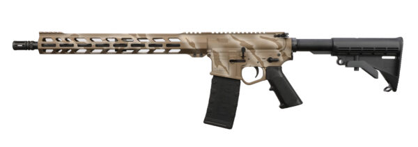 wisearfdetigerstripelf312 Wise Arms WA-15B 5.56MM FDE Tiger 16in