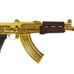 Zastava ZPAP92 AK Pistol 7.62×39 10″ 30+1 24K Gold