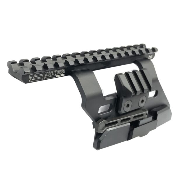 zazsrm702d35 Zastava Arms M70 Side Scope Mount — Picatinny Top