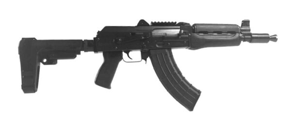 zp92762tabm0736 Zastava ZPAP92 Pistol 7.62×39 10″ Chrome-Lined Barrel